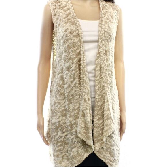 Olivia Sky Sleeveless Open Front Cardigan - Picture 8 of 8